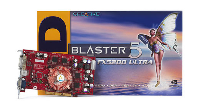 Creative Labs 3D BLASTER 5 FX5200 ULTRA GDDR