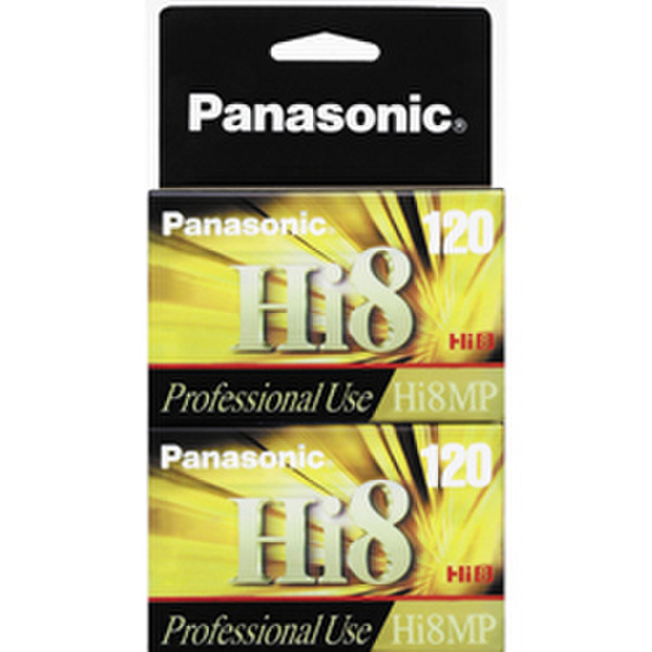 Panasonic 2 Hi8 MP Video сassette 120мин 2шт