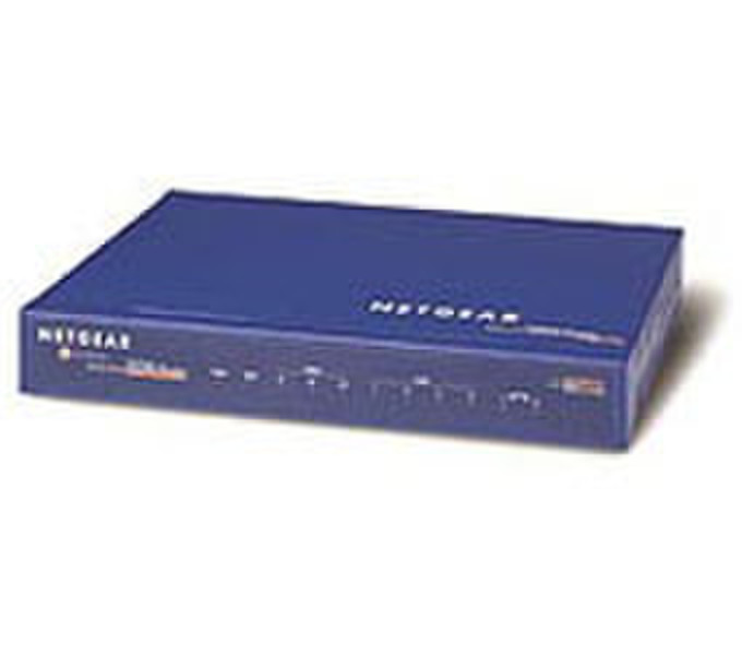 Netgear RT311 Подключение Ethernet ADSL Синий проводной маршрутизатор