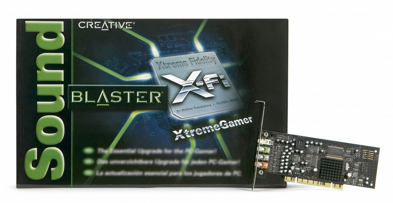 Creative Labs X-Fi XtremeGamer Внутренний 7.1канала PCI