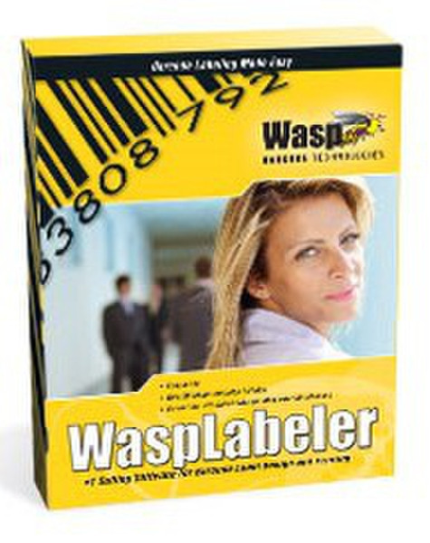 Wasp Barcode Label Design Software v.6 1Benutzer Barcode-Software
