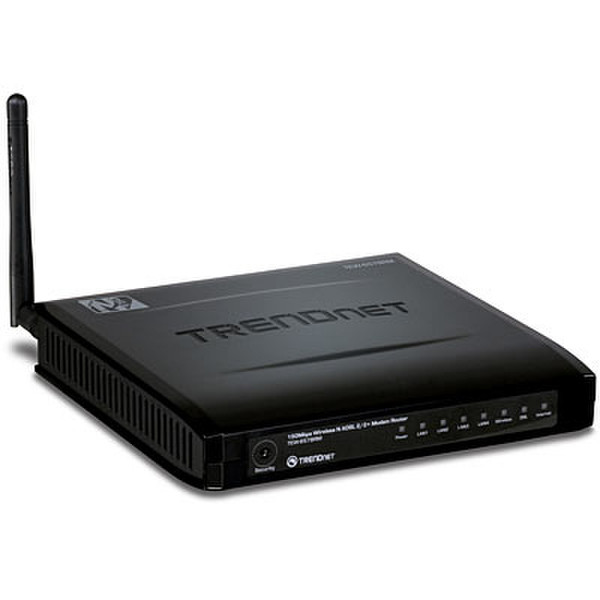 Trendnet TEW-657BRM Fast Ethernet Black wireless router