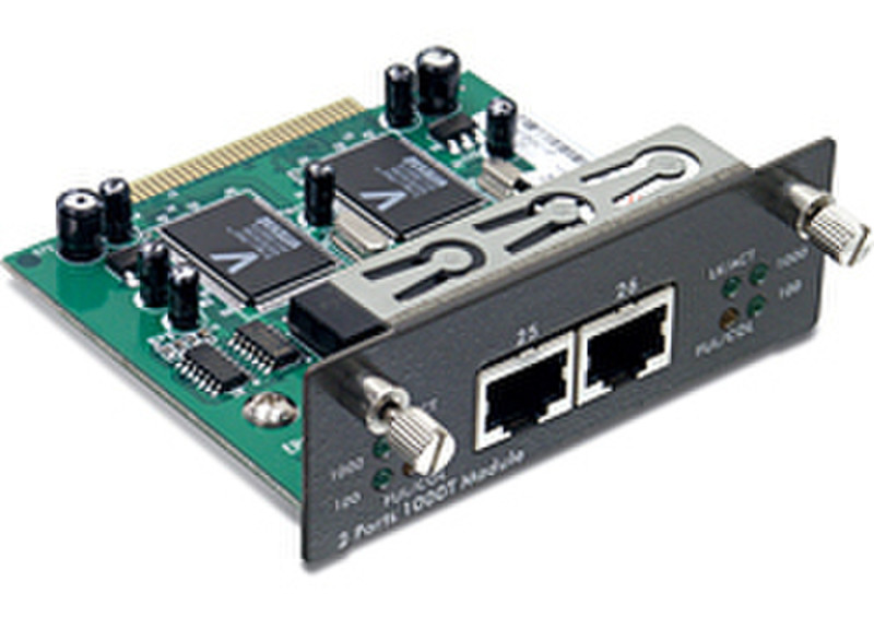 Trendnet 2-Port Gigabit Module Внутренний 1Гбит/с компонент сетевых коммутаторов