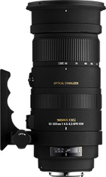 Sigma 50-500mm F4.5-6.3 APO DG OS HSM SLR Telephoto lens Black