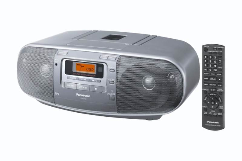 Panasonic RX-D50 Portable CD player Silver