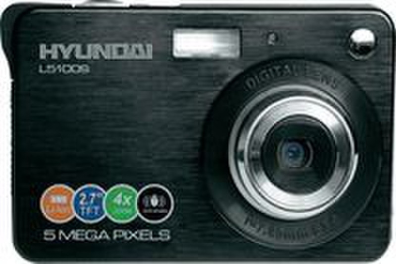 Hyundai L5100S Kompaktkamera 5MP 1/2.5Zoll CMOS 3648 x 2736Pixel Schwarz compact camera