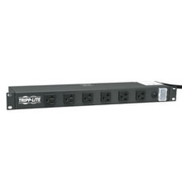Tripp Lite RS1215-20 1U Black power distribution unit (PDU)
