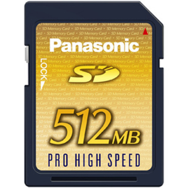 Panasonic RP-SDK512U1A 0.5GB SD memory card