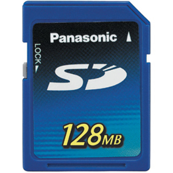 Panasonic RP-SD128BU1A 0.125GB SD Speicherkarte