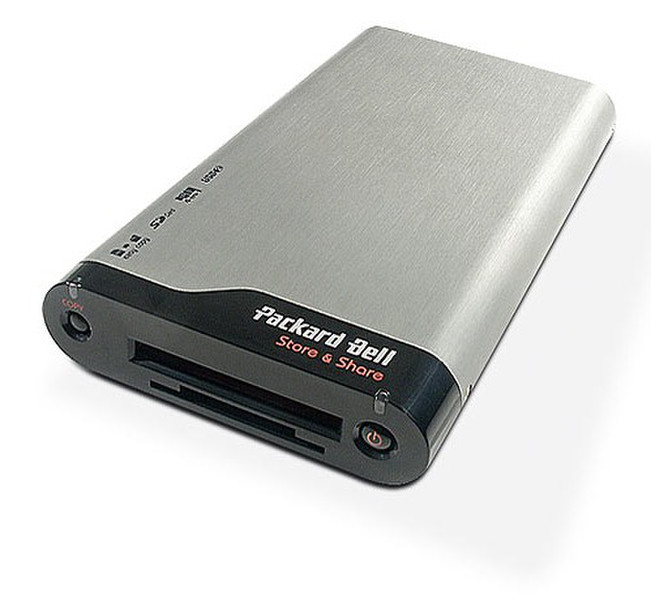 Packard Bell Store & Share 50GB 2.0 50GB Black,Silver external hard drive