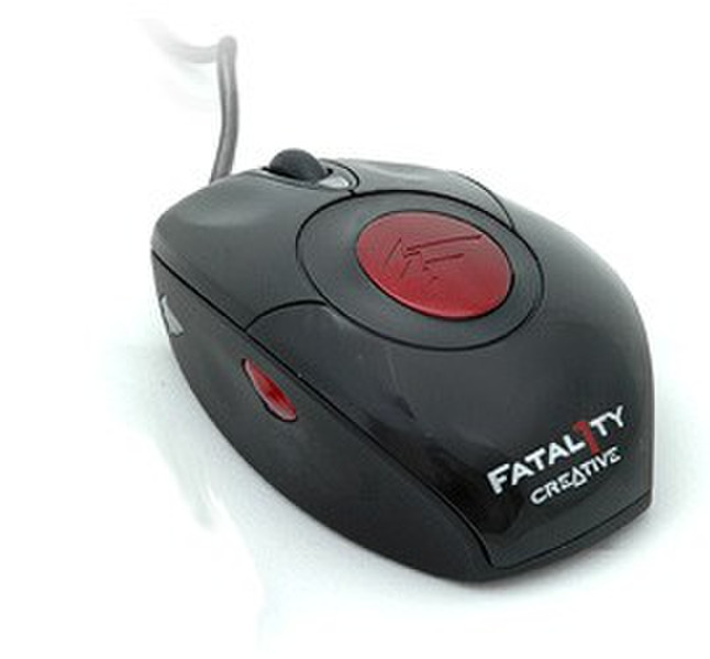 Creative Labs Fatal1ty 1010 Mouse USB Optisch 1600DPI Maus