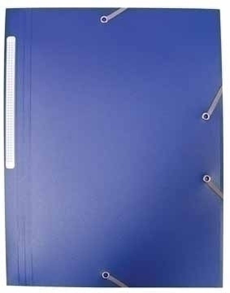 Connect Document Folder Elastic A4 Blue