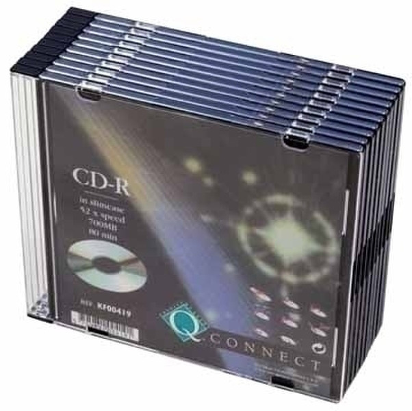 Connect CD-R 700 MB 52x SlimCase 10 pieces CD-R 700MB 10pc(s)