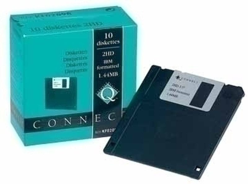 Connect Diskettes 3.5" formatted 10 peaces