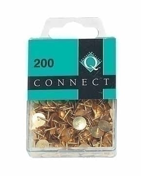 Connect Pins 200 pieces Multicolour stationery pin/tack