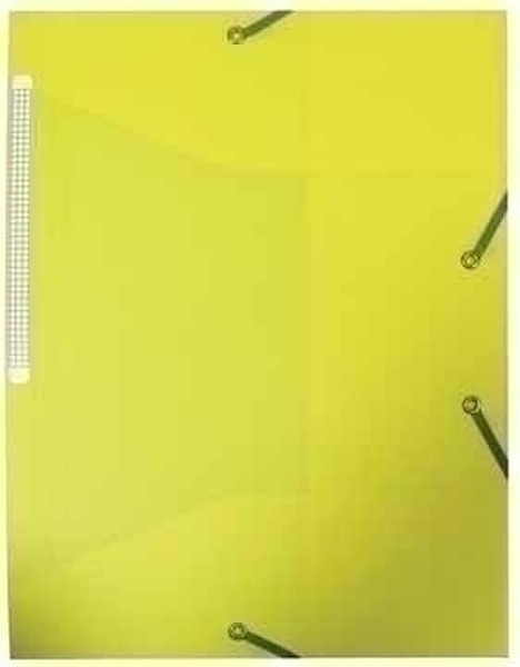 Connect Document Folder Elastic A4 Yellow