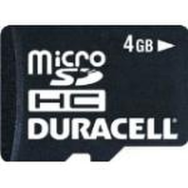 Duracell MicroSD 4GB 4ГБ MicroSD карта памяти