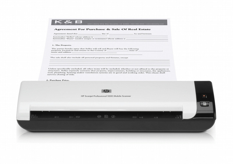 HP Scanjet Мобильный сканер Professional 1000