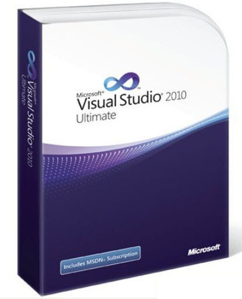 Microsoft VisualStudio Ultimate 2010, DVD, Rtl, EN