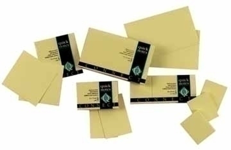 Connect Quick Notes 75 x 100 mm 100pc(s) self-adhesive label