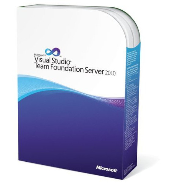 Microsoft Visual Studio Team Foundation Server 2010, MLP, User CAL, EN