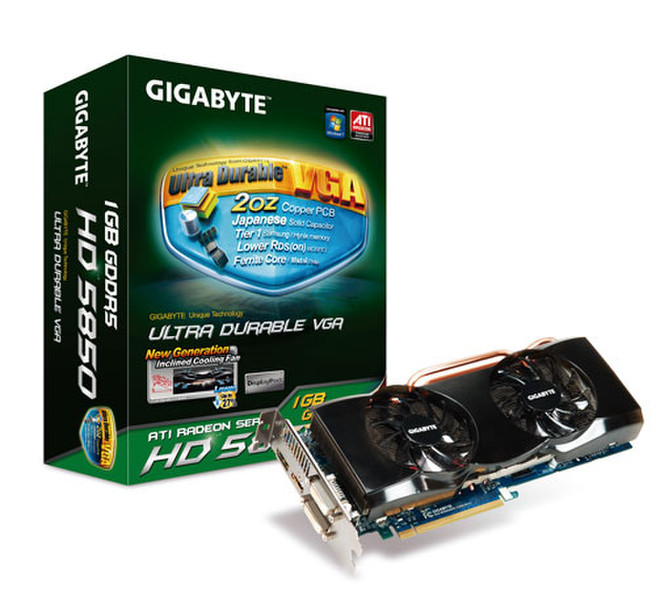 Gigabyte GV-R585OC-1GD 1ГБ GDDR5 видеокарта