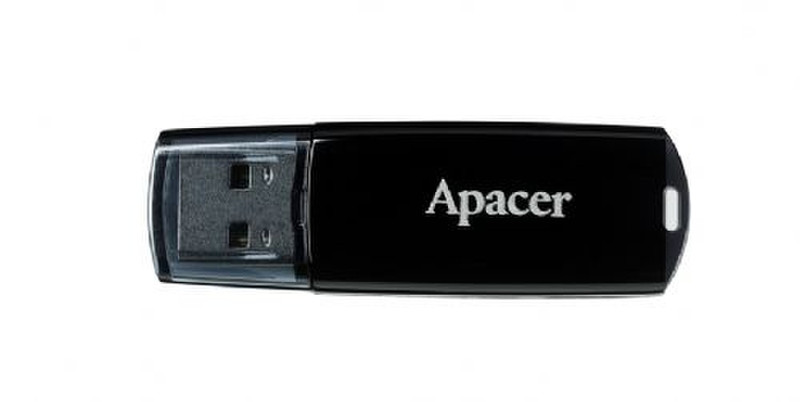 Apacer Handy Steno AH322 2GB 2ГБ USB 2.0 Тип -A Черный USB флеш накопитель