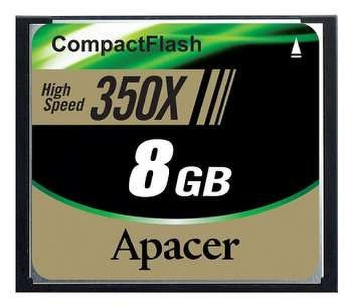 Apacer CF 350X Card 8GB 8GB CompactFlash memory card
