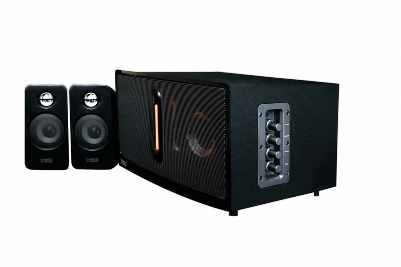 Perfect Choice Bocinas Sound 2 40W Black loudspeaker