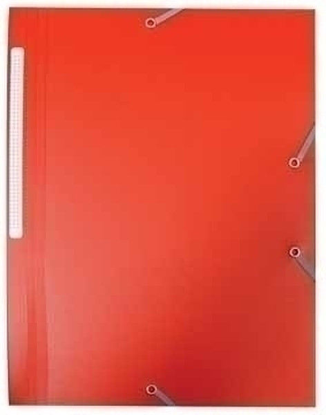 Connect Document Folder Elastic A4 Red Красный