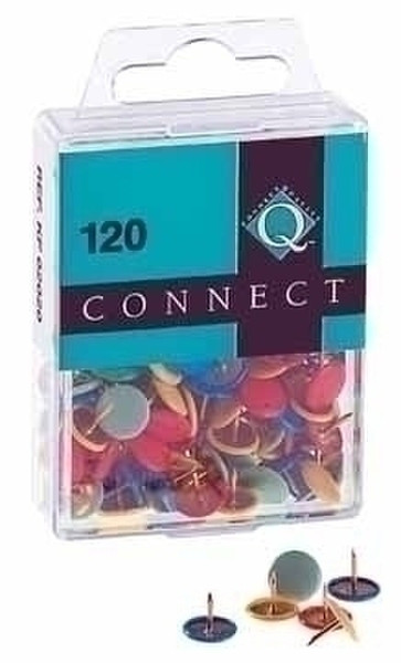 Connect Pins 120 pieces Colour Разноцветный канцелярская кнопка