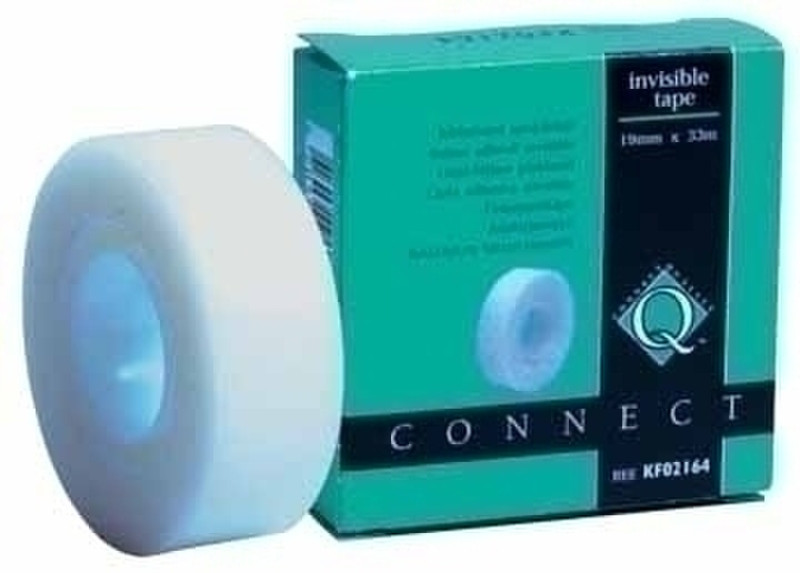 Connect Invisible Tape 19 mm x 33 m 33м канцелярская/офисная лента