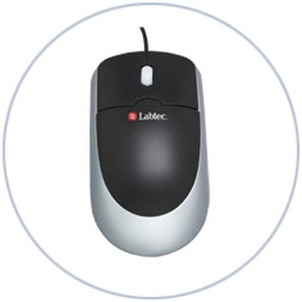 Labtec Wheel Mouse 3Btn PS2 PS/2 Mechanisch Maus