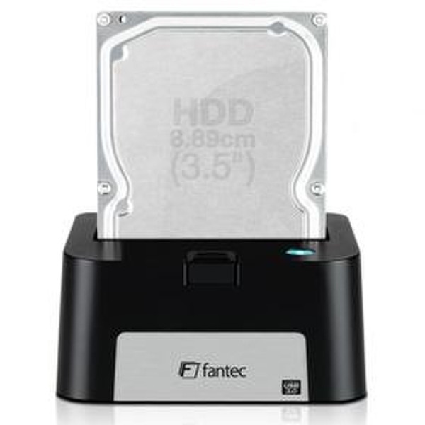 Fantec MR-USB 3.0 Docking Station Black,Silver