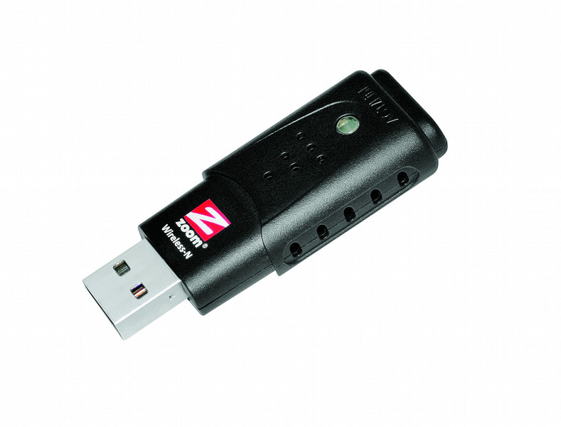 Zoom Wireless-N USB Adaptor 150Mbit/s networking card