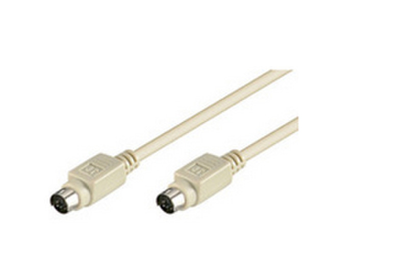 Microconnect IBM056 2м PS/2 M Mini Dim 6 M Белый кабель PS/2