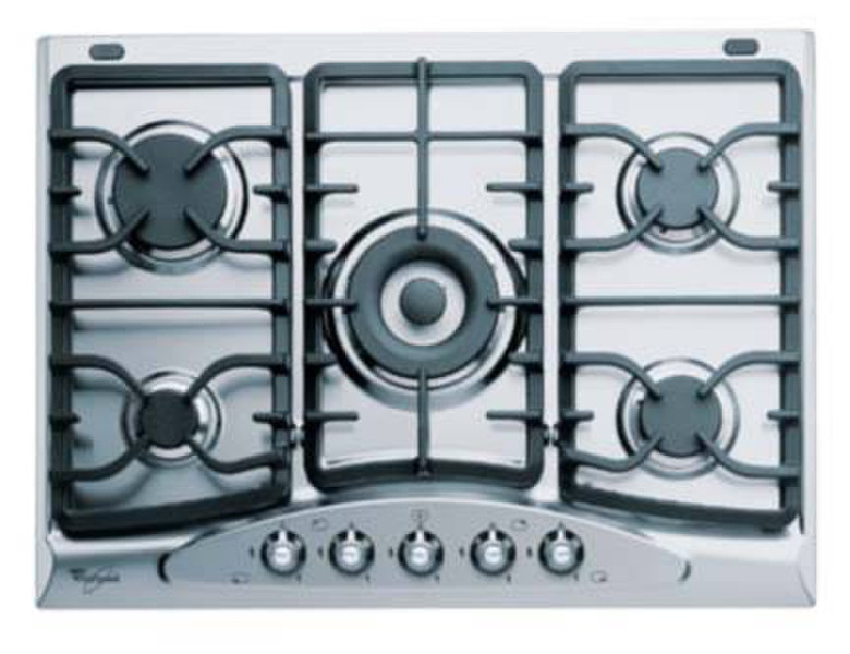 Whirlpool AKM 394/IR Встроенный Gas hob Нержавеющая сталь