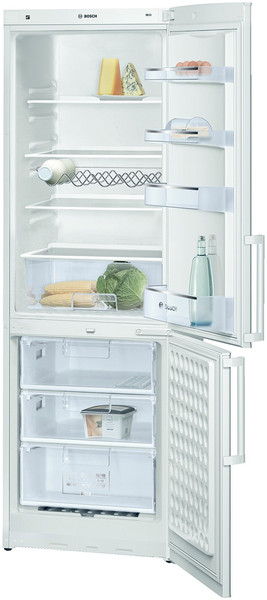 Bosch KGV36X27 freestanding 312L White fridge-freezer