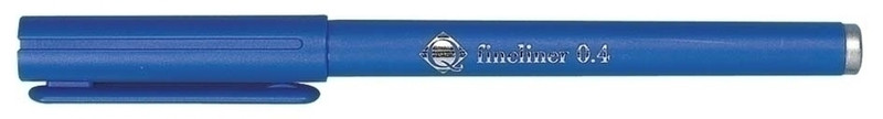 Connect Fineliner 0.4 mm Blue felt pen