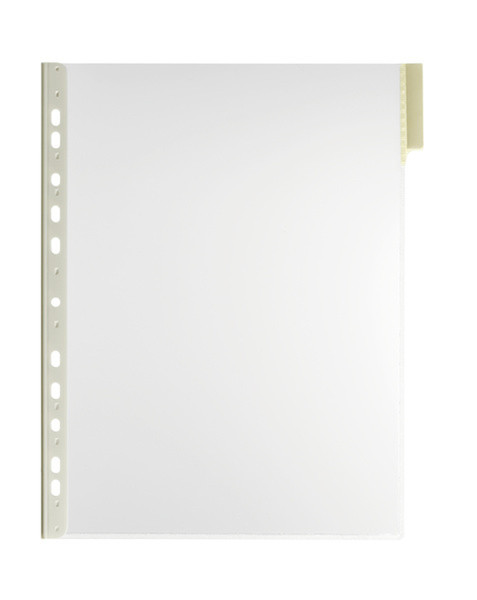 Durable 5607-04 Прозрачный, Желтый ПВХ Display panel