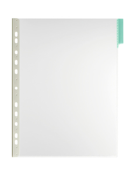 Durable 5607-05 Зеленый, Прозрачный ПВХ Display panel