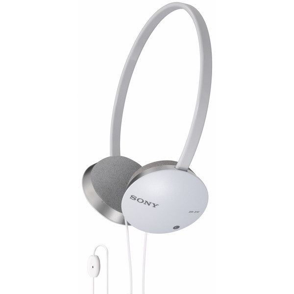 Sony DR310DPW.CE7 Binaural Weiß Headset