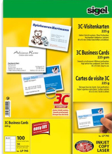 Sigel LP795 100pc(s) business card