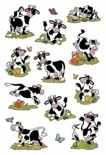 HERMA DECOR stickers cows 3 sheets decorative sticker