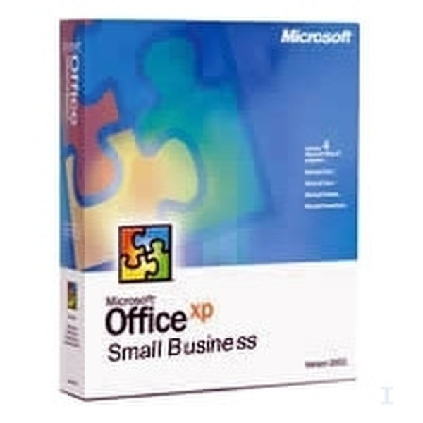 Microsoft Office XP Small Business Edition (Service Pack 3), 3-pack 3Benutzer Französisch