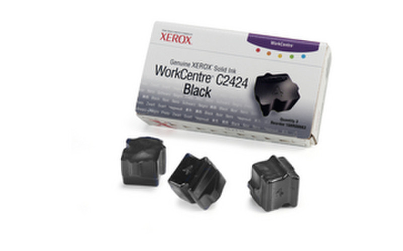 Tektronix Workcentre C2424 Solid Ink Black (3 Sticks) 3400pages 3pc(s) ink stick