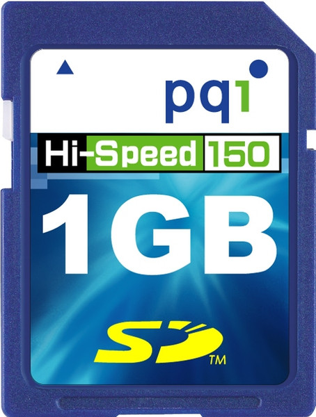 PQI Secure Digital 150X 1GB 1ГБ SD карта памяти