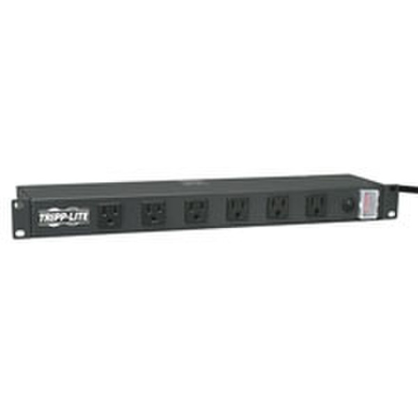 Tripp Lite RS-1215-RA 1U Black power distribution unit (PDU)