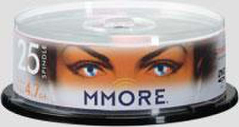 Mmore 16x DVD-R Cakebox 25pack 4.7GB 25pc(s)