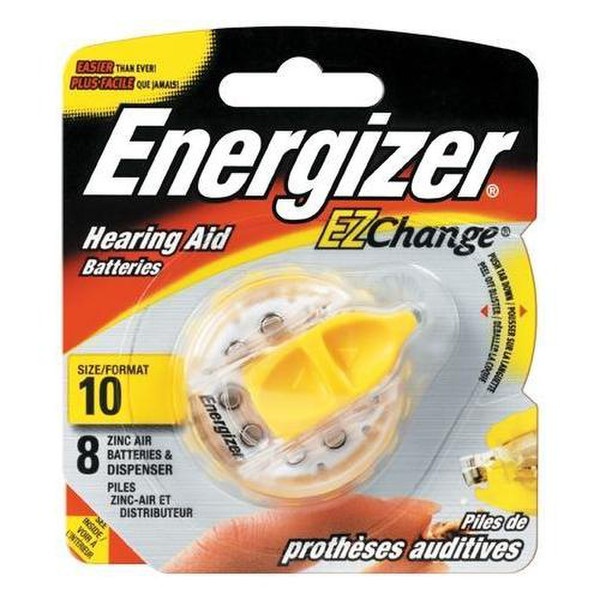 Energizer EZ Change 10 (8 pack) Zinc-Air 1.4В батарейки